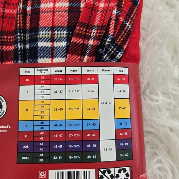 Member's Mark Christmas Men 2-Piece Pajama Set. Let It Snow Print. Size XL. New. - Picture 6 of 6